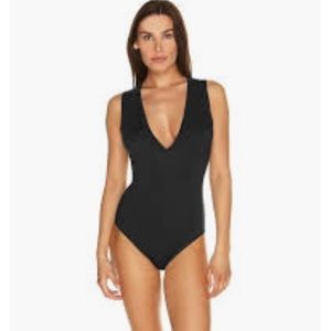 NWT Cosabella Talco V-neck Black Bodysuit